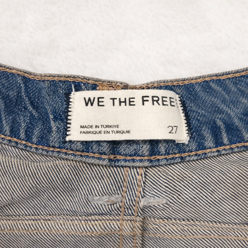 We The Free Good Luck Mid Rise Barrel Women Jeans, NWT, Size 27. - Picture 6 of 7